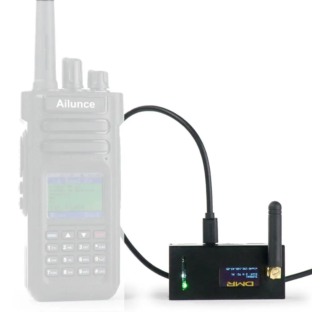 Online Retevis MMDVM Hotspot Wifi Digital Voice Modem Simplex DMR Hotspot Raspberry Pi OLED Antenne