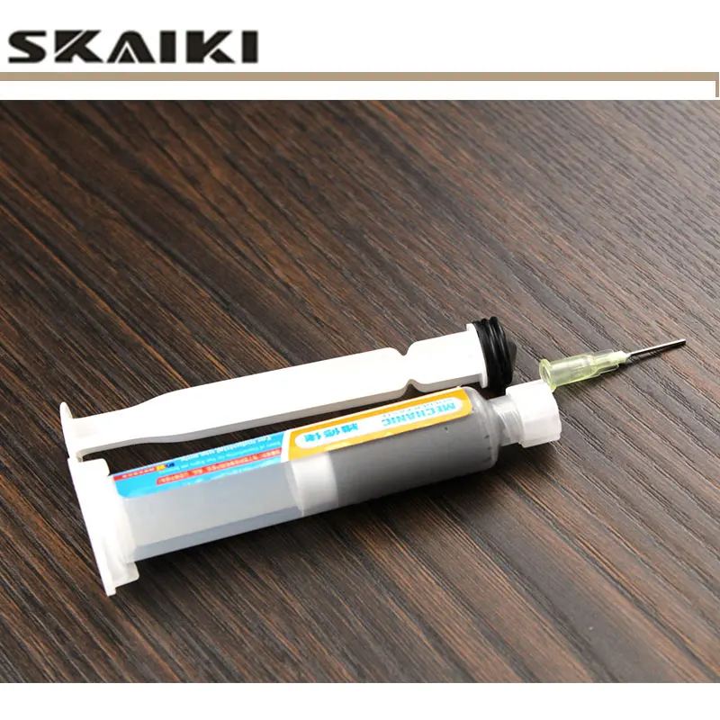 Шприц поток 10CC олова XG z40 флюс паяльной пасты Sn63/Pb37 + поршень иглы для PCB SMD