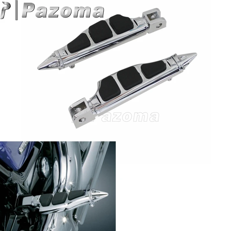Pazoma хром мотоциклетные Передние Подножки для Suzuki M109R выбратель M50 M90 Honda Gold Wing |