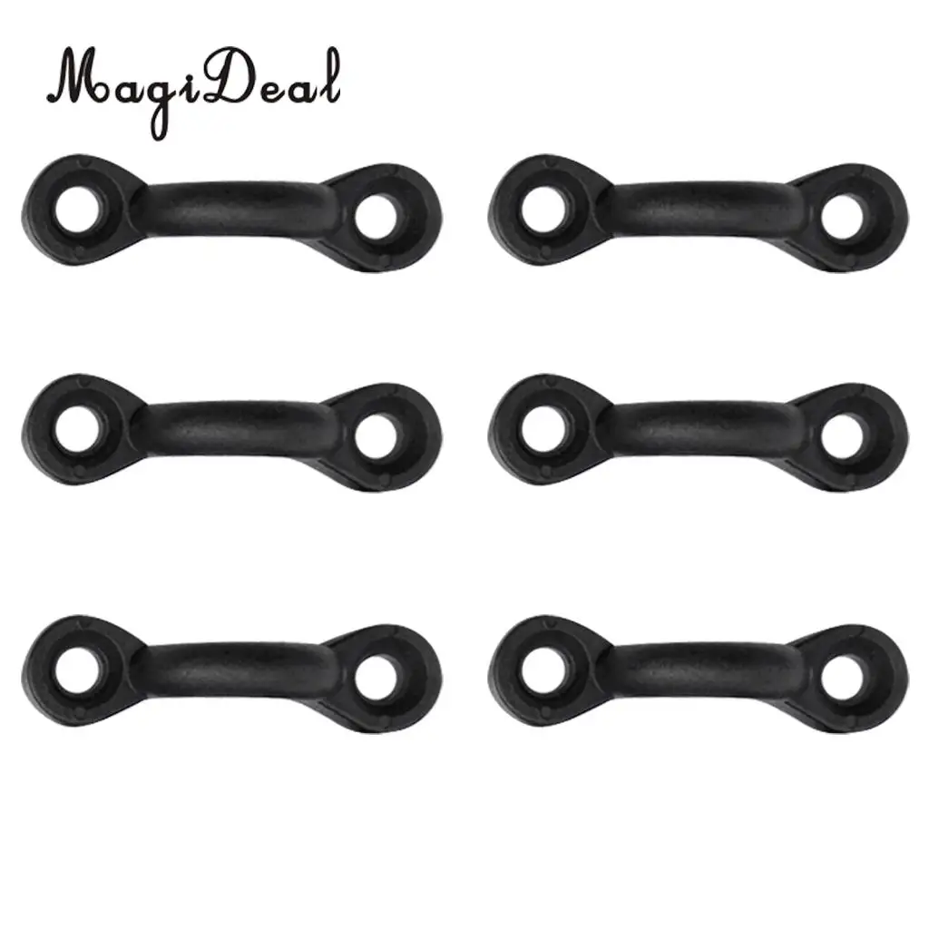 MagiDeal Байдарка Каноэ Морская Лодка 6 шт. нейлоновая палуба LoopTie пуховые глазки и 12