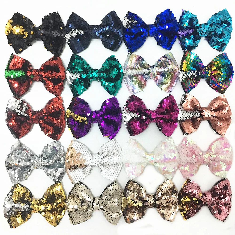 

Женская заколка для волос с блестками, 4 дюйма, 50 шт./лот