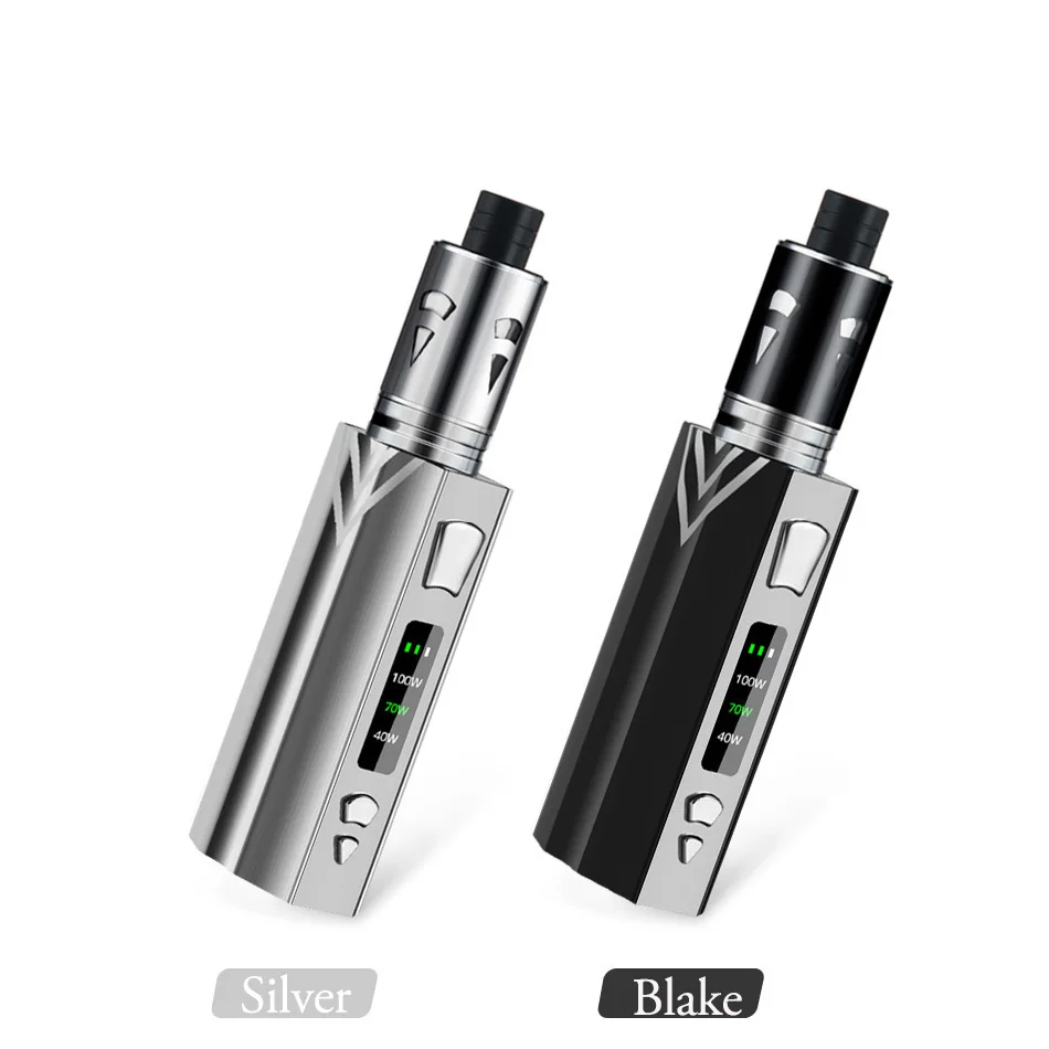 Оригинальная электронная сигарета JXS800 100 Вт Vape kit 510 Smoke Pen Metal Body 2000 мАч Box Mod 0 5 Ом