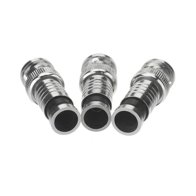 Компрессионный разъем BNC для камер Coax RG59/RG60 RG6 RG 59 60 CCTV|Коннекторы и разъёмы| |