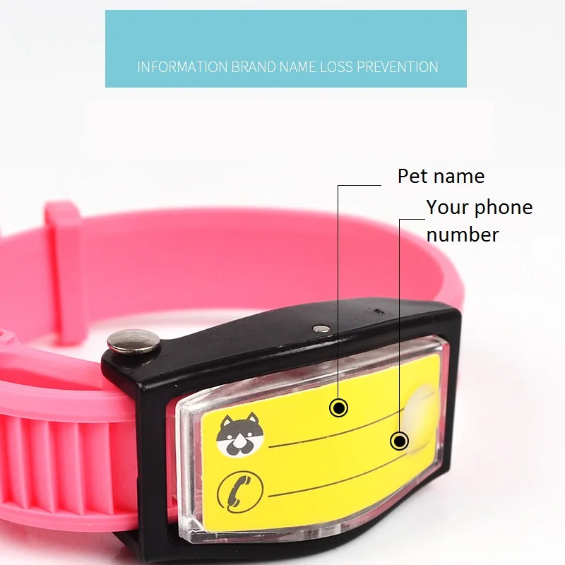 Ошейник для собак домашний питомец с индивидуальной надписью ошейник на заказ