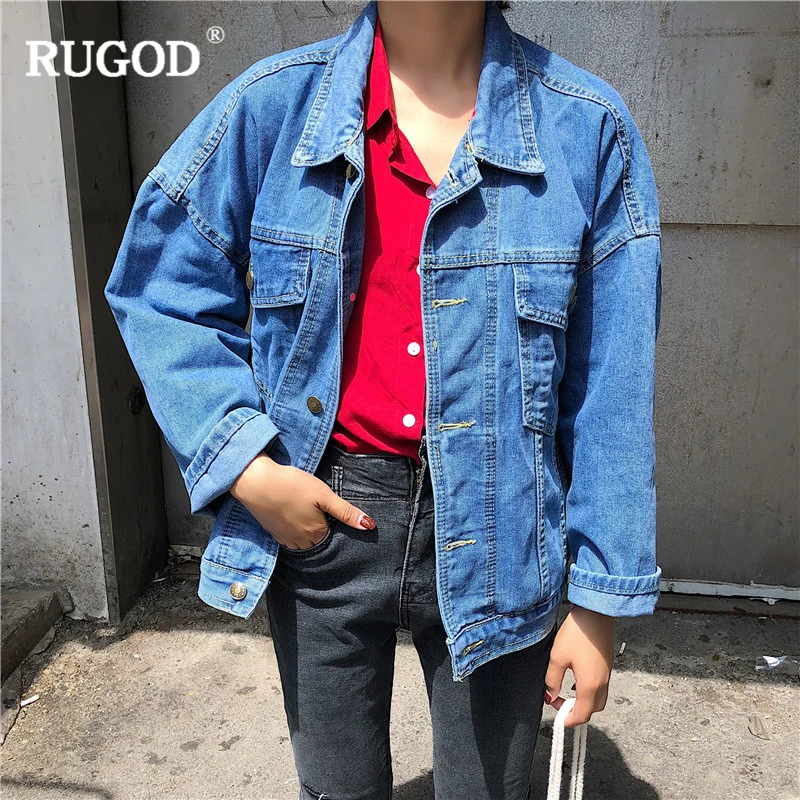 Куртка RUGOD Женская повседневная с длинным рукавом | одежда