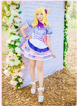 Обувь в стиле аниме «Живая любовь! Sunshine Aqours 1 первый всех членов пение песня косплей костюм вечерние Хэллоуин и Рождественская форма женское платье - Цвет: Ohara Mari