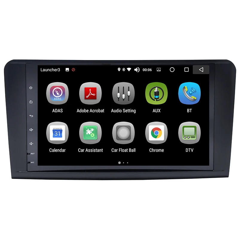 Автомобильный мультимедийный плеер GPS Android 8 0 4G/32G 2 Din для Mercedes/Benz