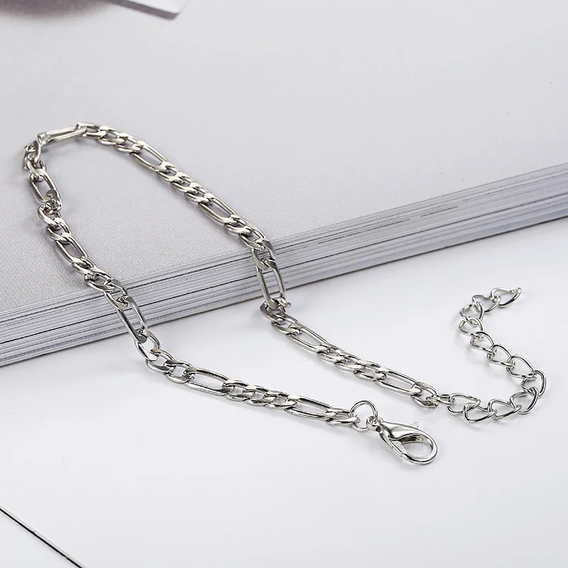 Женский браслет на щиколотке модный пляжный серебряного цвета | Украшения и