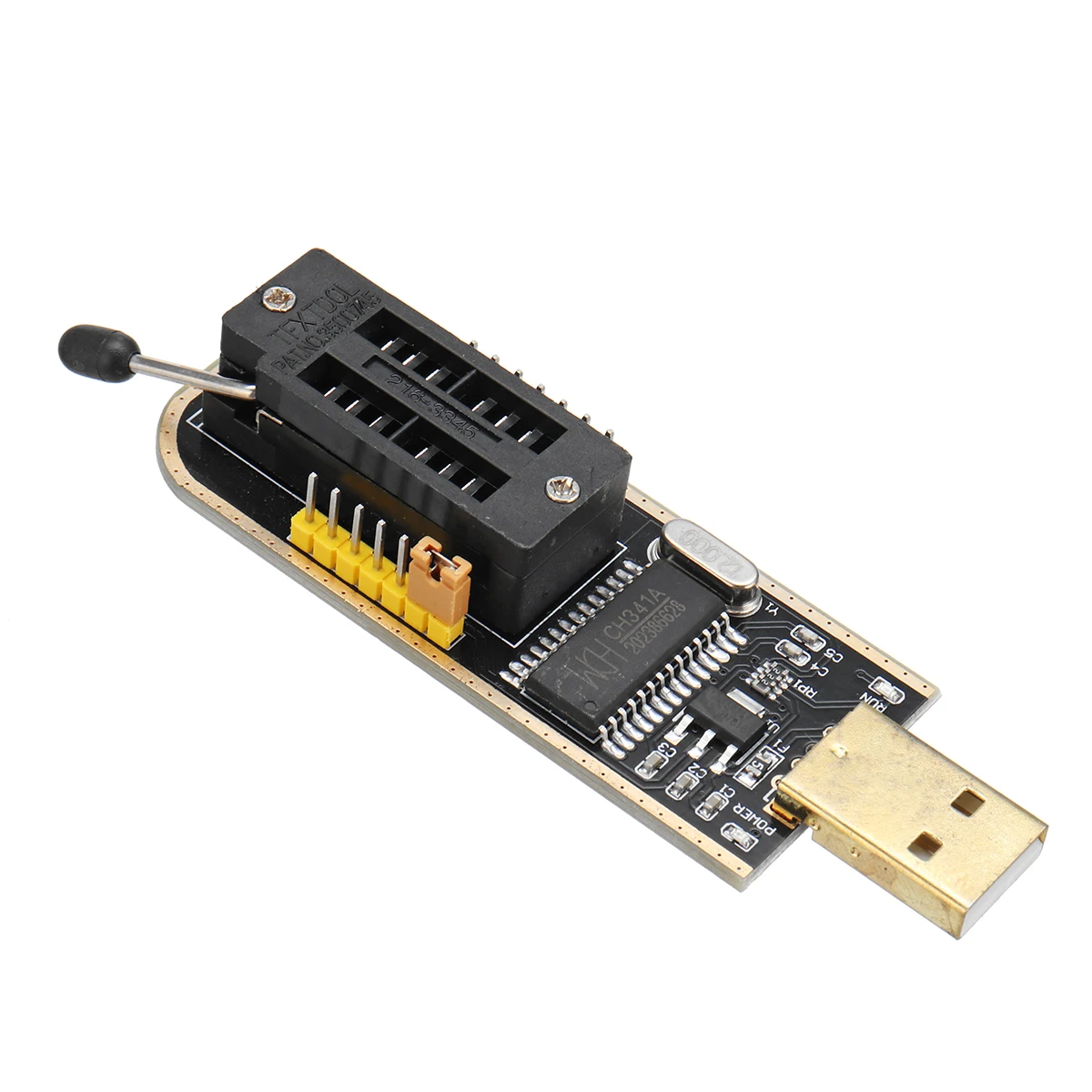 CH341A 24 25 серия EEPROM флэш-память биос USB программатор модуль+ SOIC8 Клип на плате