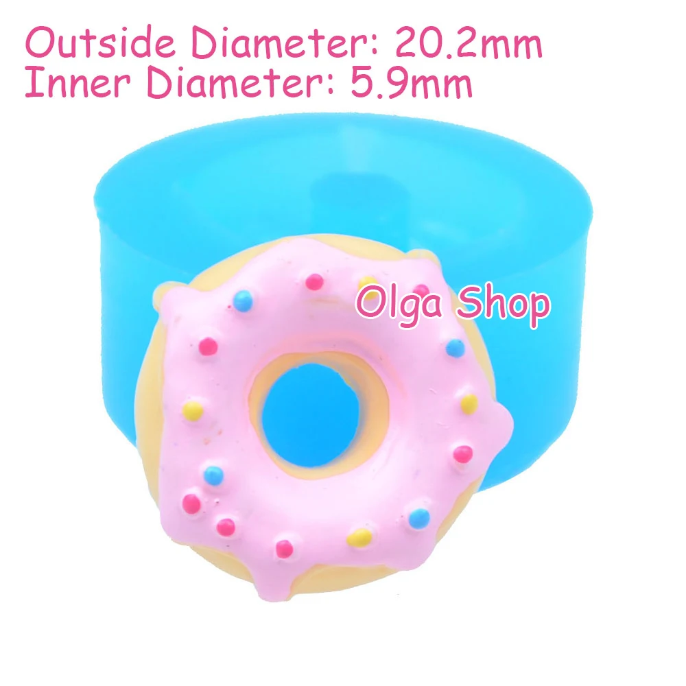 пончик/пончик с окропляет силиконовый гибкий наёмите плесень пищевой сладости