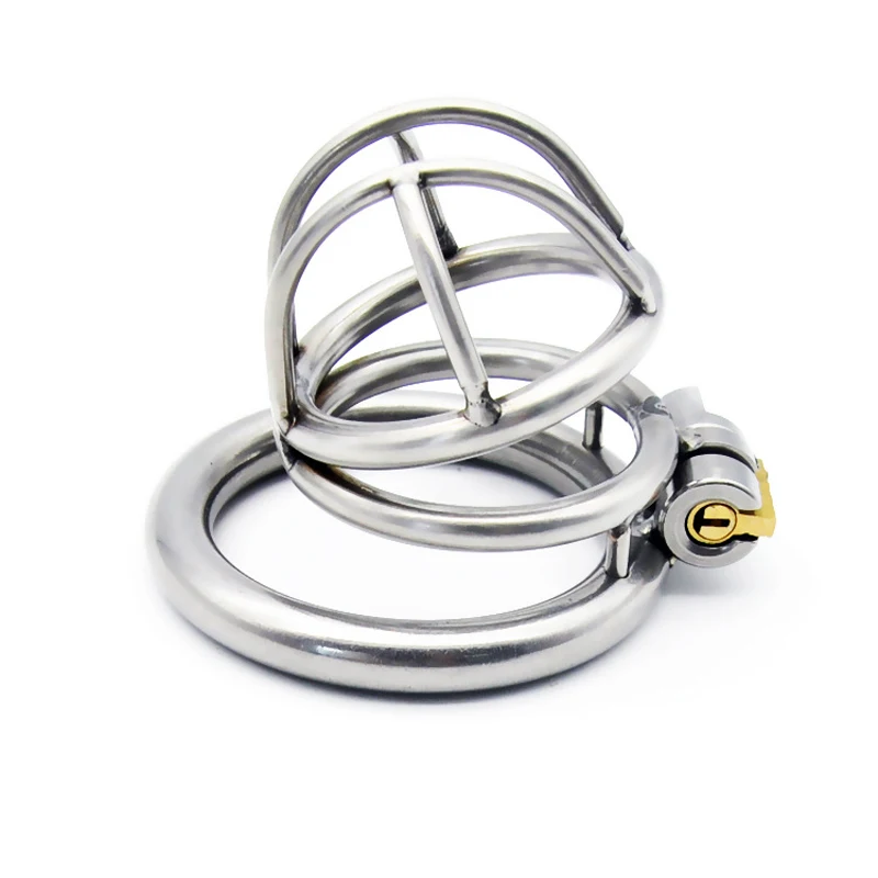 Chaste Bird Male Stainless Steel Cock Cage Penis Ring Chastity Device Erotic Urethral Lock Adult Sex Toys for Men | Красота и