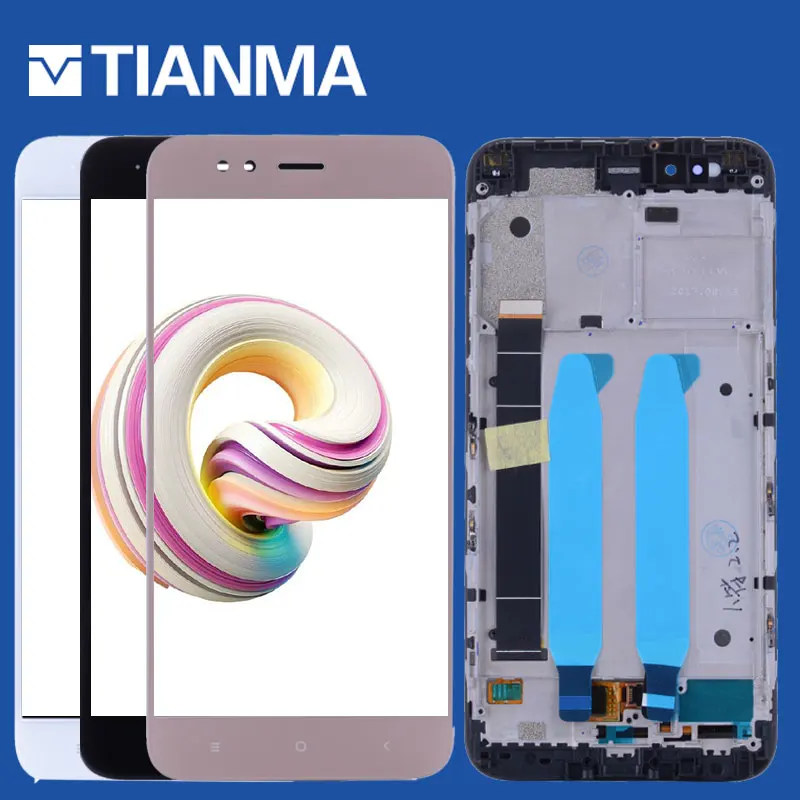 Новый 2018 5.5 &quot1920x1080 ЖК-дисплей Экран Для Сяо Mi 5X Дисплей Сенсорный экран планшета