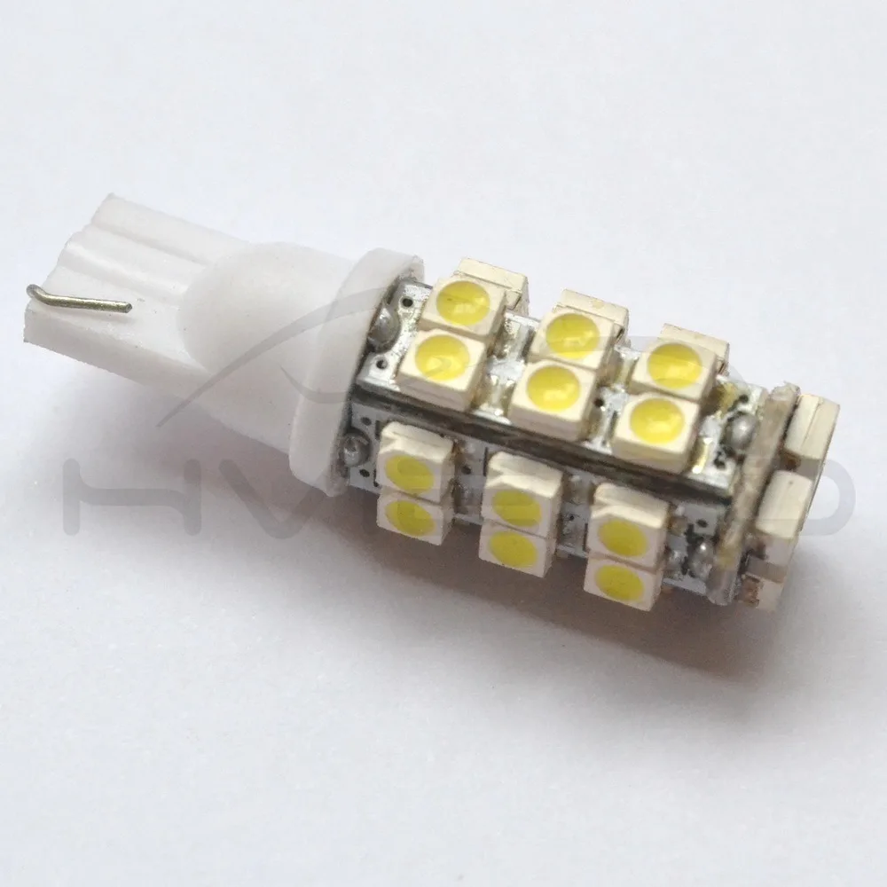 2X194 168 501 чистый белый красный синий 1210 3528 28SMD 28 светодиодный автоматический боковой широкий клиновой задний светильник 28SMD лампа Новинка