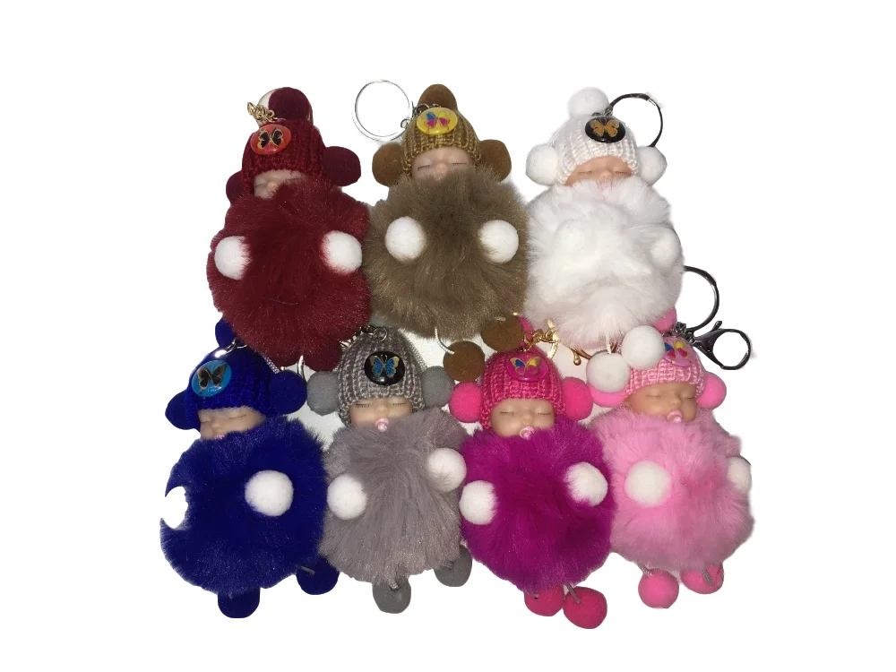 Милая Соска-сосание Спящая кукла ребенок Kawaii Детские куклы Плюшевые Bjd Bebe игрушки