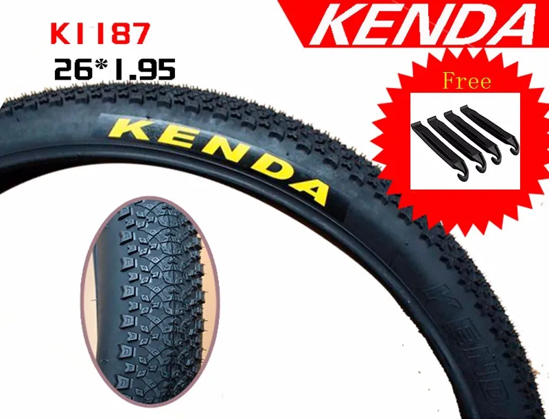 KENDA 26 велосипедные шины 26*1,95 60TPI цвет pneu 26 MTB обод горный велосипед шины сверхлегкие 820 г велосипедные шины K1187 Hi-Q рычаг