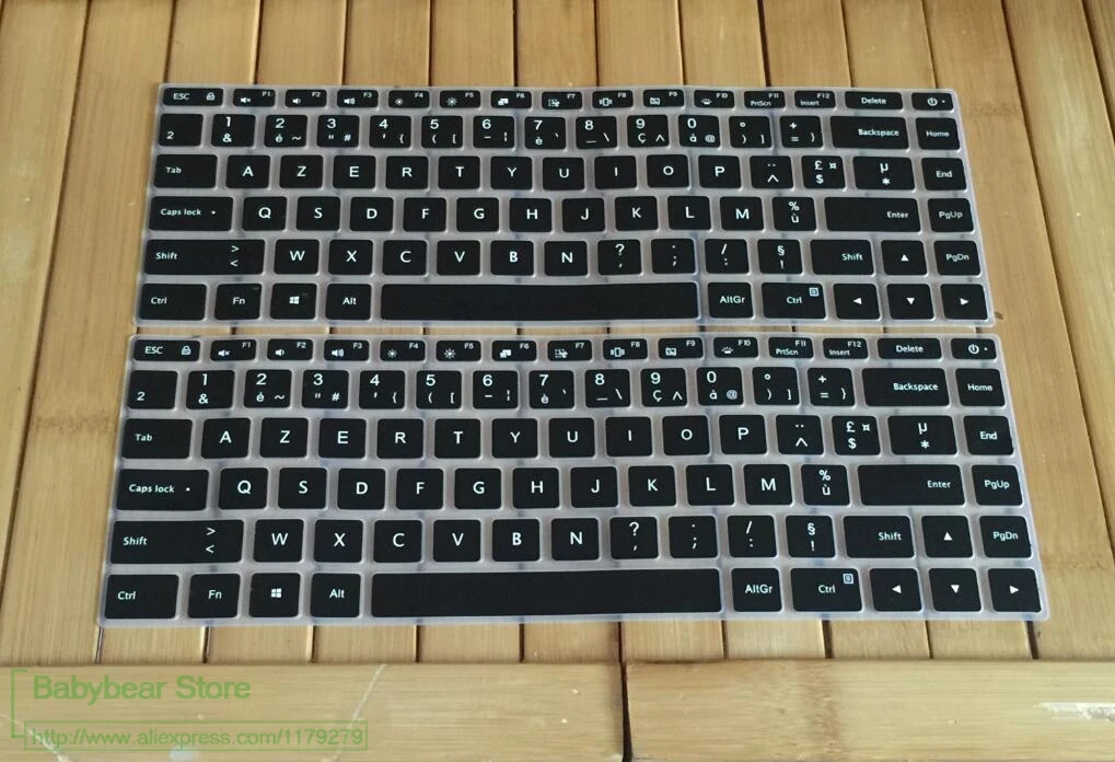 Силиконовая защитная накладка на клавиатуру для Xiaomi Mi Notebook Pro 15 6 дюйма 2 шт.|Чехлы