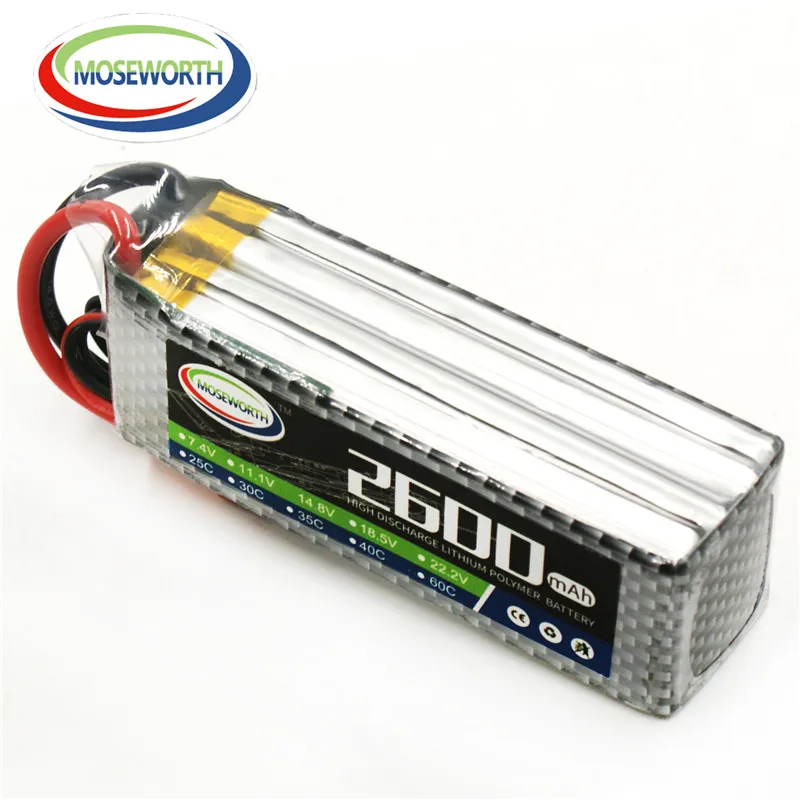 4S 14 8 в 2600 мАч 30C литий полимерный аккумулятор для радиоуправляемого