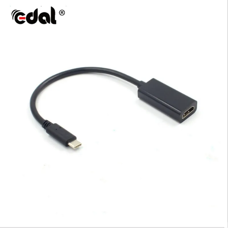 USB Type C к женскому HDMI HDTV кабель адаптер для Samsung Galaxy S8/S8 + Plus/Macbook/huawei mate10 P20 (pro)|Кабели