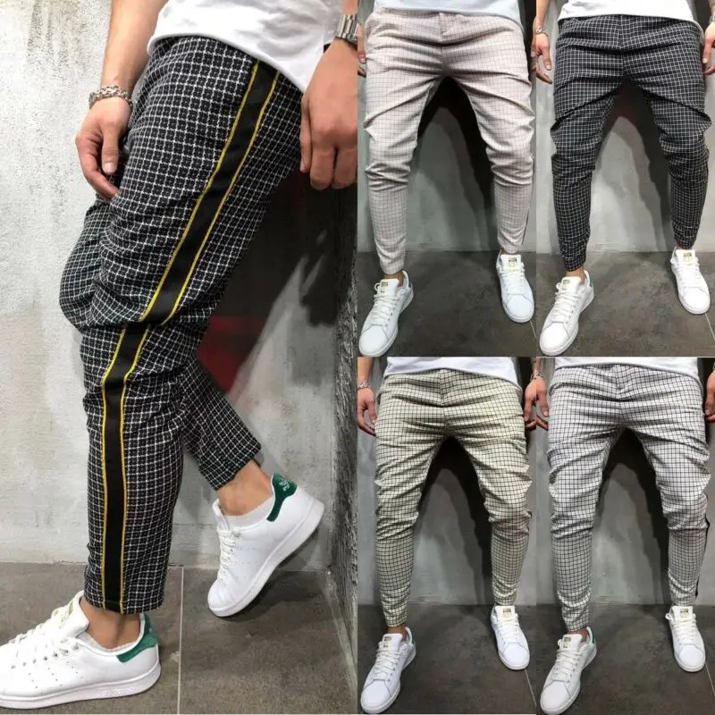 

AU Mens Sport Gym Pants Running Joggers Casual Long Trousers Sweatpants M-3XL