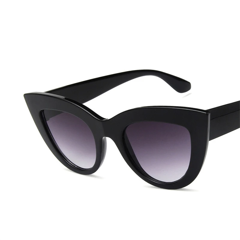 SUMONDY Классические солнцезащитные очки кошачий глаз для женщин и мужчин фирменный