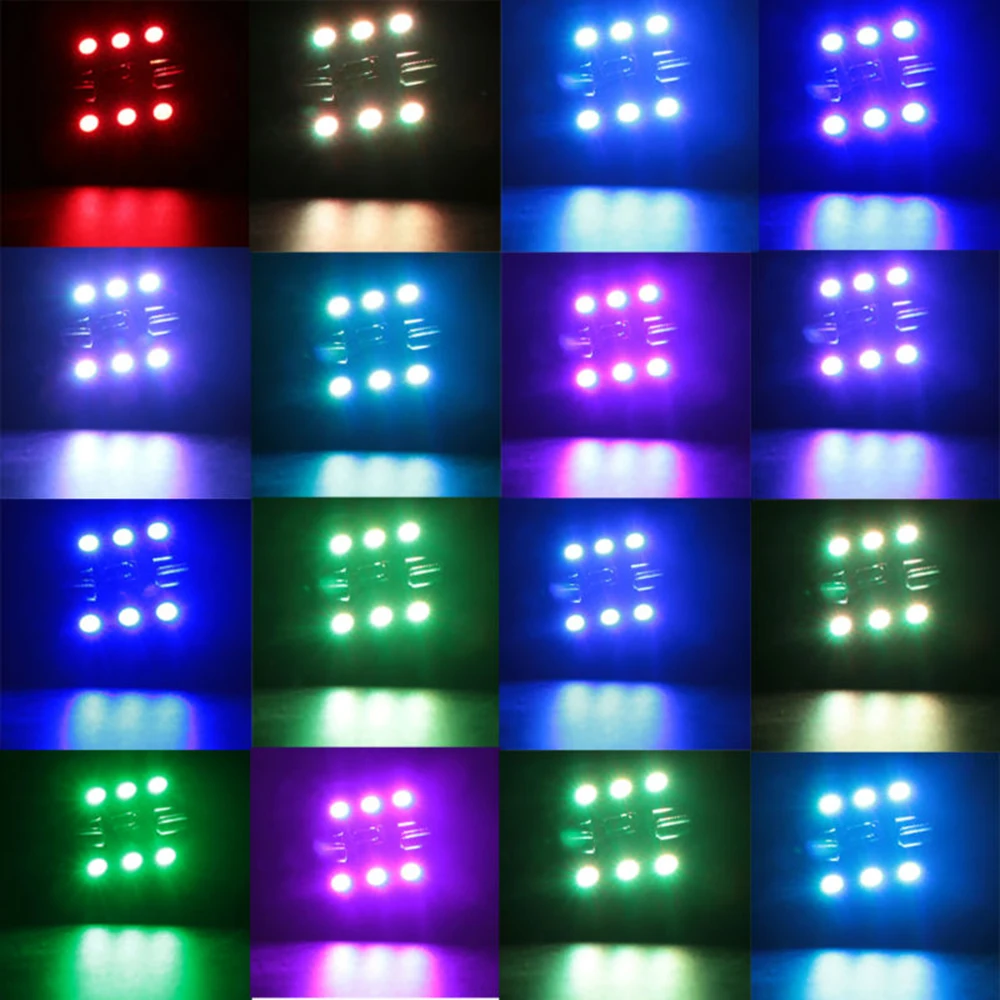 YSY 1 комплект автомобиль дистанционного RGB управление 31 мм 36 мм/39 мм/41 купол с