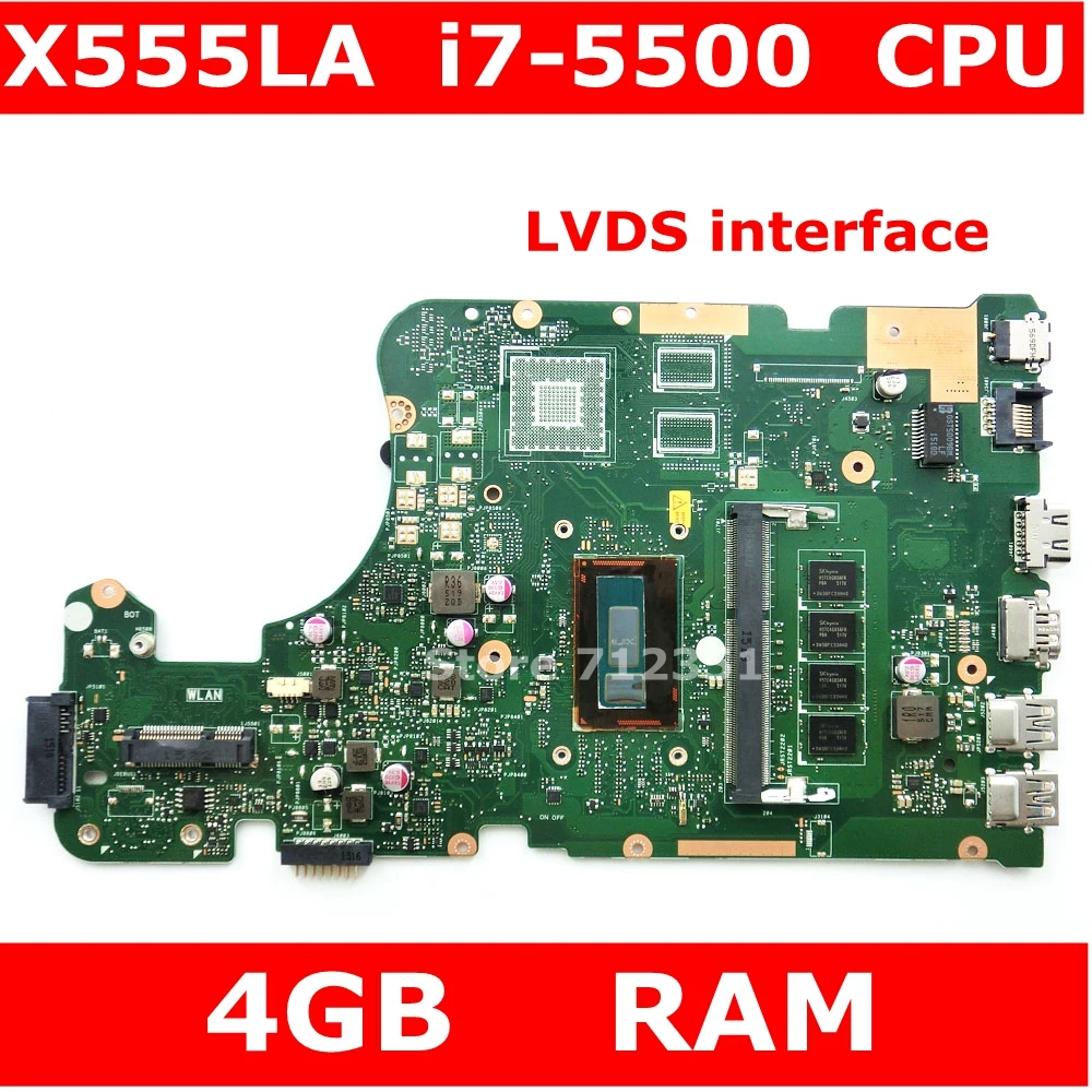 X555LAB бортовой i7 5500 Процессор 4 Гб Оперативная память материнская плата версия 3