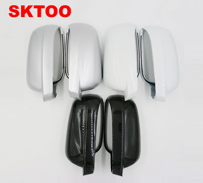 SKTOO автомобильный корпус бокового зеркала подходит для Volkswagen Jetta BORA Golf 4 зеркальная крышка зеркала заднего вида аксессуары