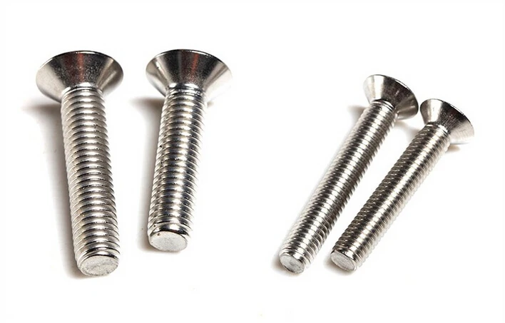 Винт с плоской головкой для раковины из нержавеющей стали M8 * 55/60/65/70 110 мм 10 шт.|screw