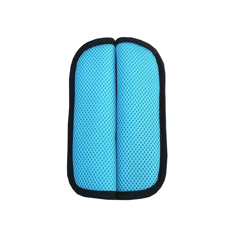 shoulder pad Cyan Пятиточечный ремень безопасности аксессуары для коляски универсальное сиденье и ремень для стула промежность и плечо протектор yoyo yoya Plus Babyyoya - Цвет: shoulder pad Cyan