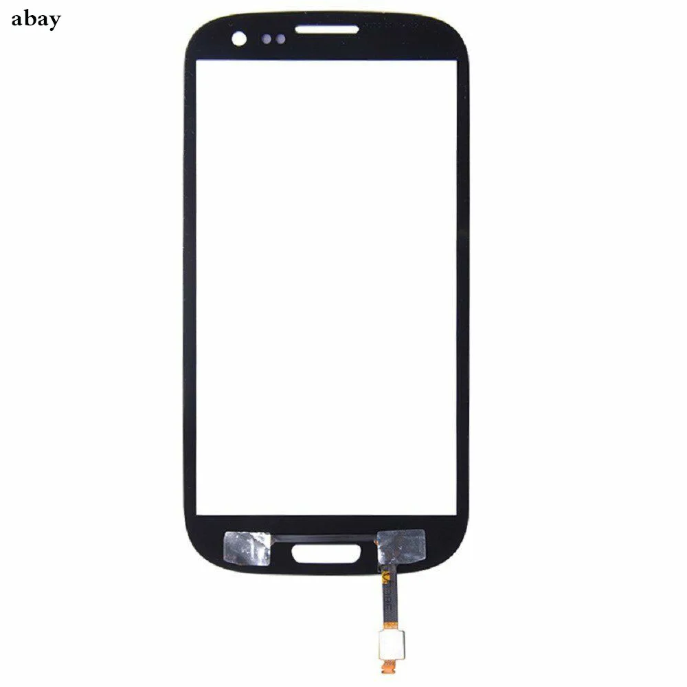 Сенсорный экран для samsung Galaxy SIII S3 i9300 Передний сенсорный экран стеклянная линза дигитайзер с бесплатной клейкой заменой деталей