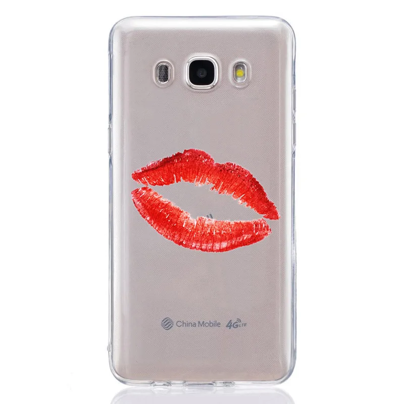 Для Samsung Galaxy A3 A5 2016 2017 A300 A320F A510 A520F TPU цветной мягкий женский милый окрашенный чехол