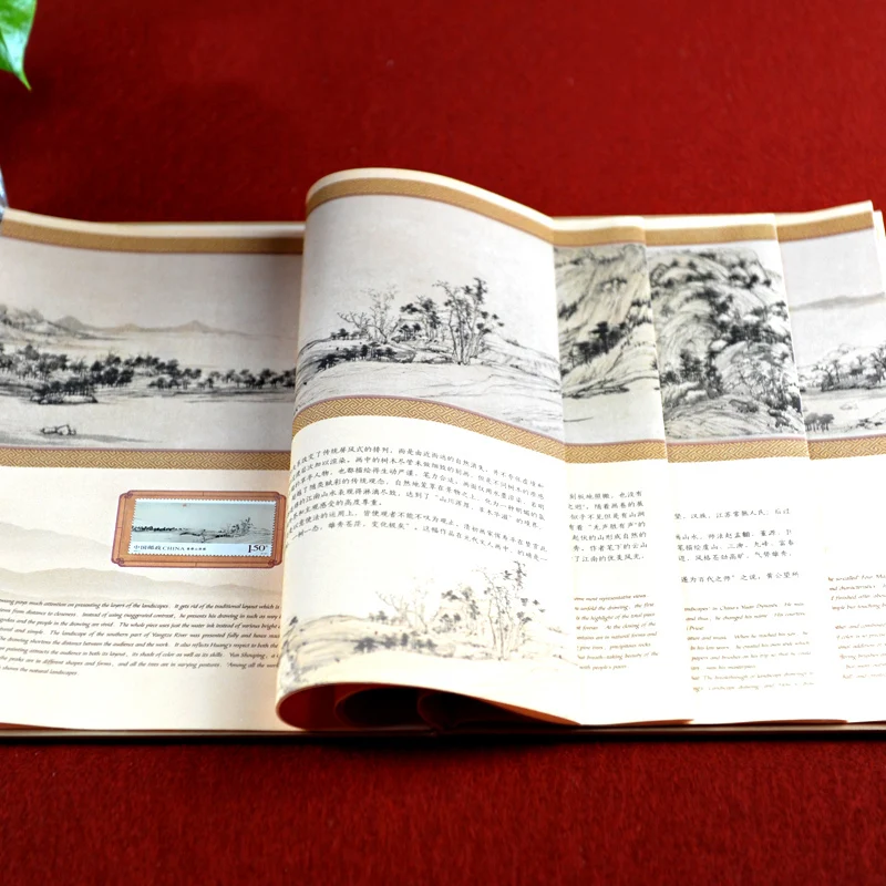 Tangfoo дневные книги Fuchun горное украшение для дома деловые подарки иностранцев