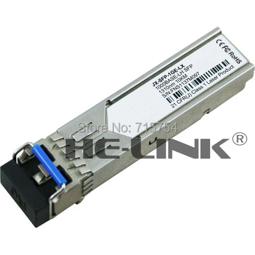 

New JX-SFP-1GE-LX - SFP 1000BASE-LX, LC,1310,10km, SMF (Compatible with Juniper)