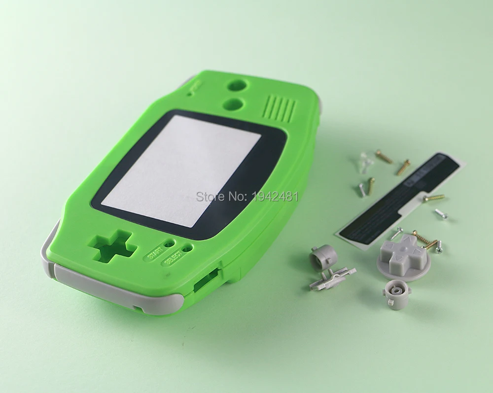 1 Набор высокого качества Полный Корпус в виде ракушки пакет для Advance GBA чехол