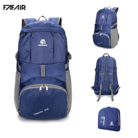 weikani waterproof foldable backpack nylon outdoor climbing backpack sports folding bag men women travel hiking backpack