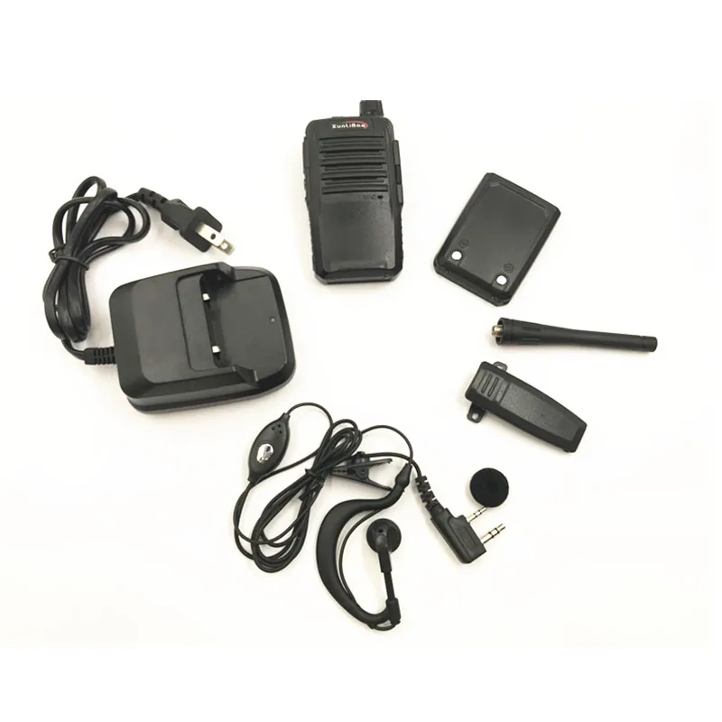 100% оригинал PMR Walkie Talkie 5 Вт XUNLIBAO X1 Мини двухстороннее радио приемопередатчик FRS с