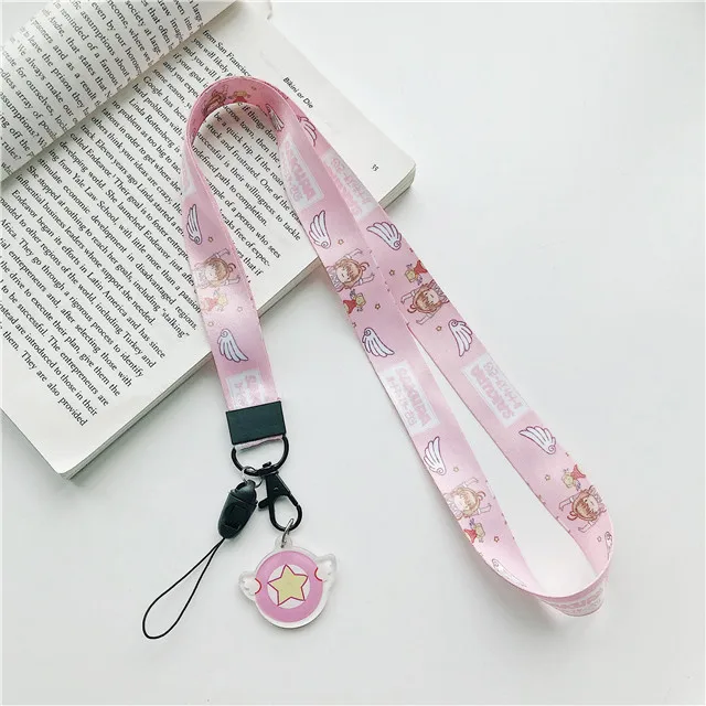 Neck/Wrist Strap Cartoon Bear Girl Cat Pattern Phone Lanyard For Camera USB Flash Drives ID Card Keys Hang Rope | Мобильные телефоны