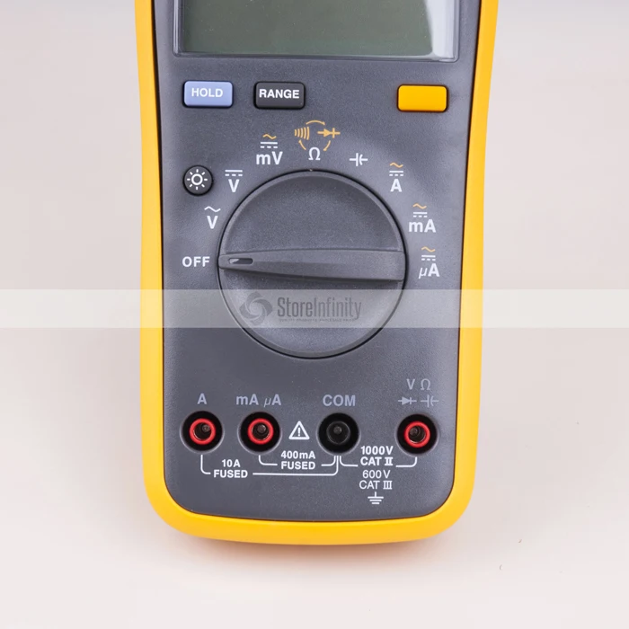 Цифровой зонд Fluke 15B + Plus с автоматическим диапазоном мультиметр преобразователь
