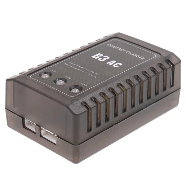 Балансирующее зарядное устройство для батарей RC B3 LiPo 2S 3S 7 4 11 1 В с 3 светодиодными