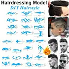 Трафарет для укладки волос, 16 шт.упак., трафарет для самостоятельной укладки волос, триммер для парикмахерской, 16 шт.
