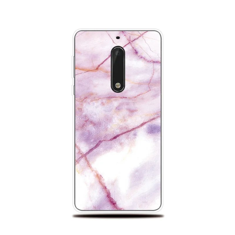 Силиконовый чехол для Nokia 1 2 3 5 6 7 8 X5 X6 X7 с мраморным узором Couqe Plus телефона |