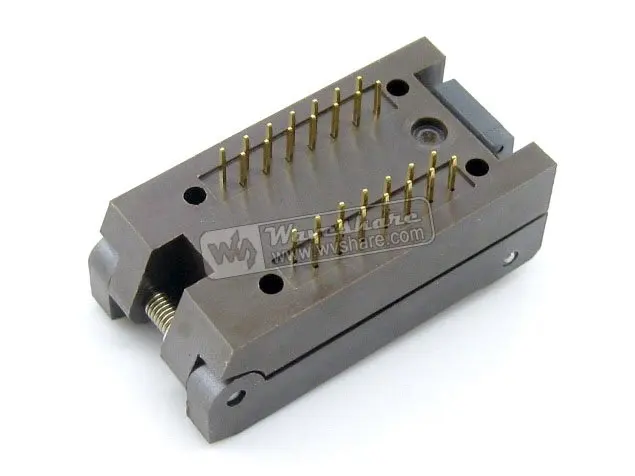 SOP28 SO28 SOIC28 FP-28-1.27-07 Enplas IC тестирование сгорания разъем программирования адаптер 7 9