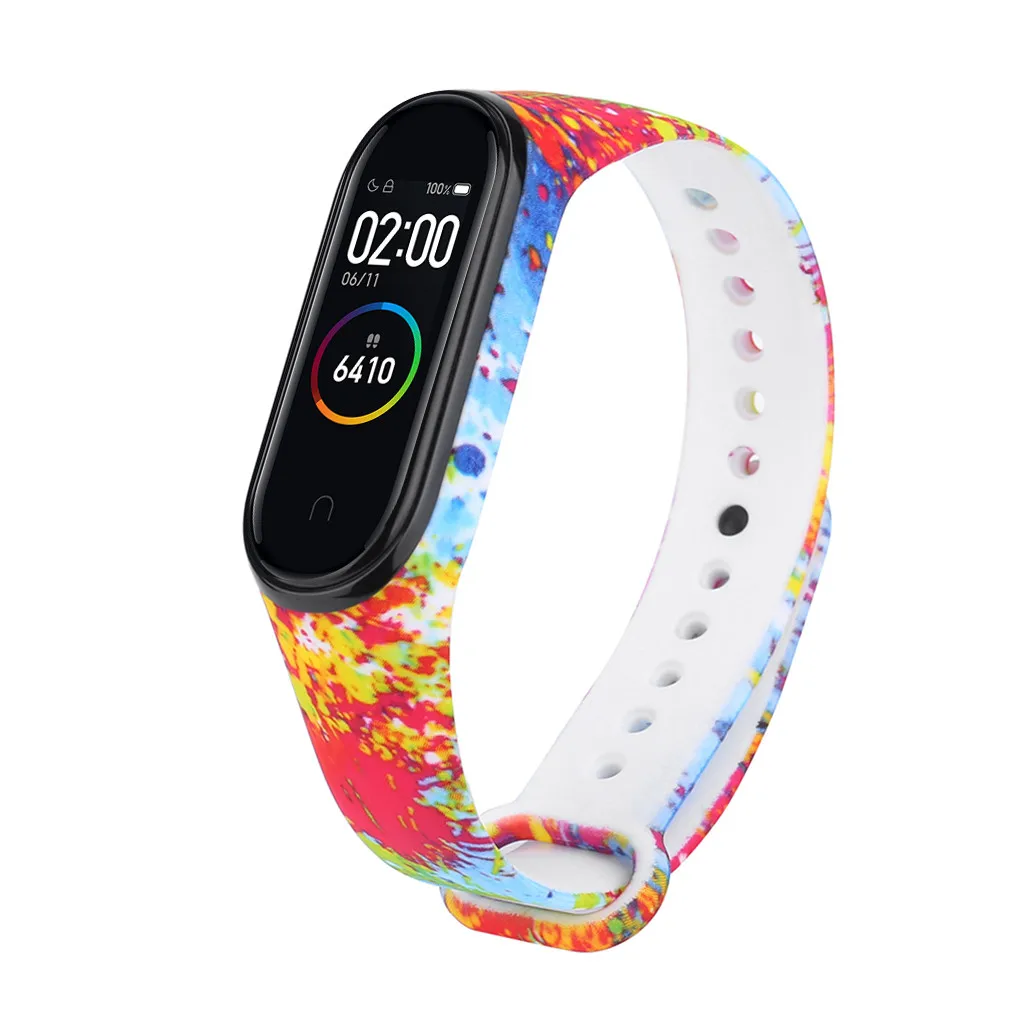 Сменный ремешок для часов Xiaomi Mi Band 4 аксессуары умных Прямая