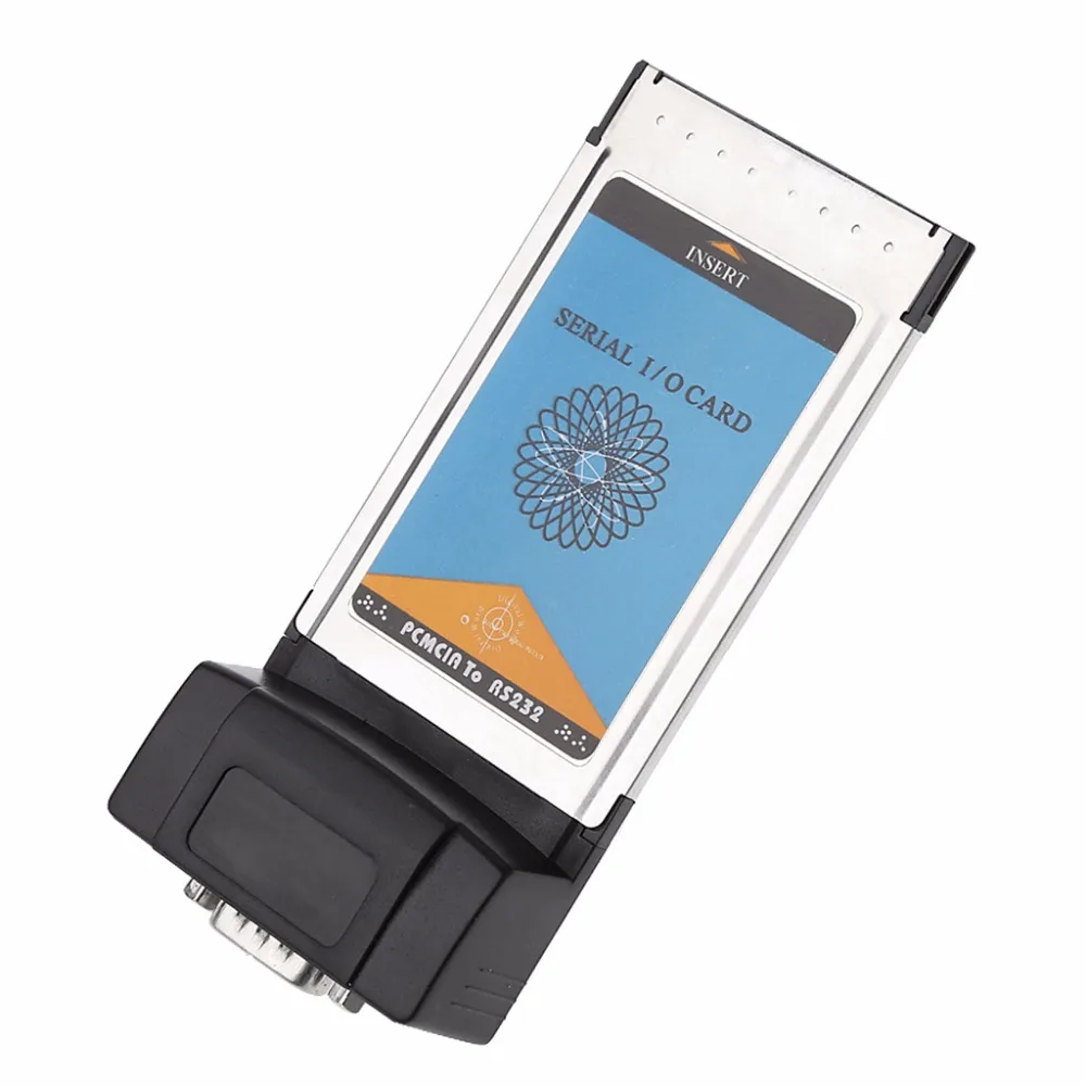 54 мм RS232 Интерфейс PCMCIA Latop Тетрадь Порты и разъёмы последовательный DB9 работа для Mb