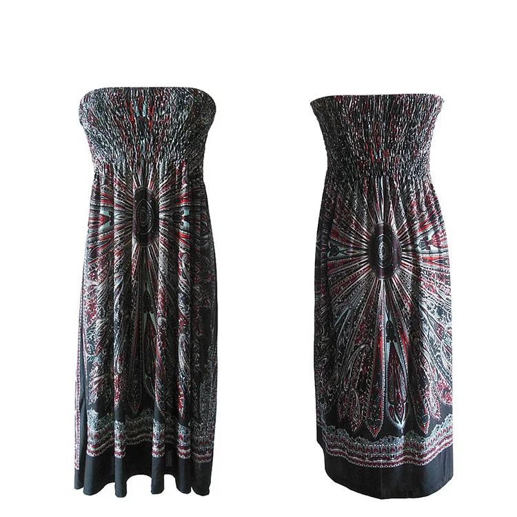 Горячая в Европе летнее платье для женщин 2016 без бретелек сексуальные пляжные