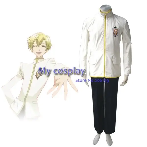 Униформа для мальчика из старшей школы Ouran костюм косплея Для хэллоуивечерние