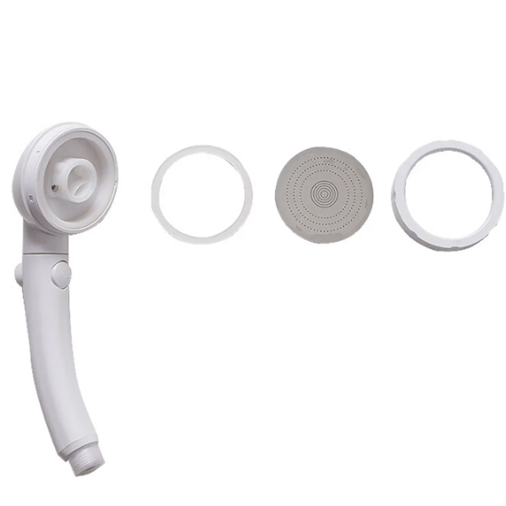 

Bathroom shower head ABS three-speed switch water switch mode shower hand-held supercharged shower head L0409