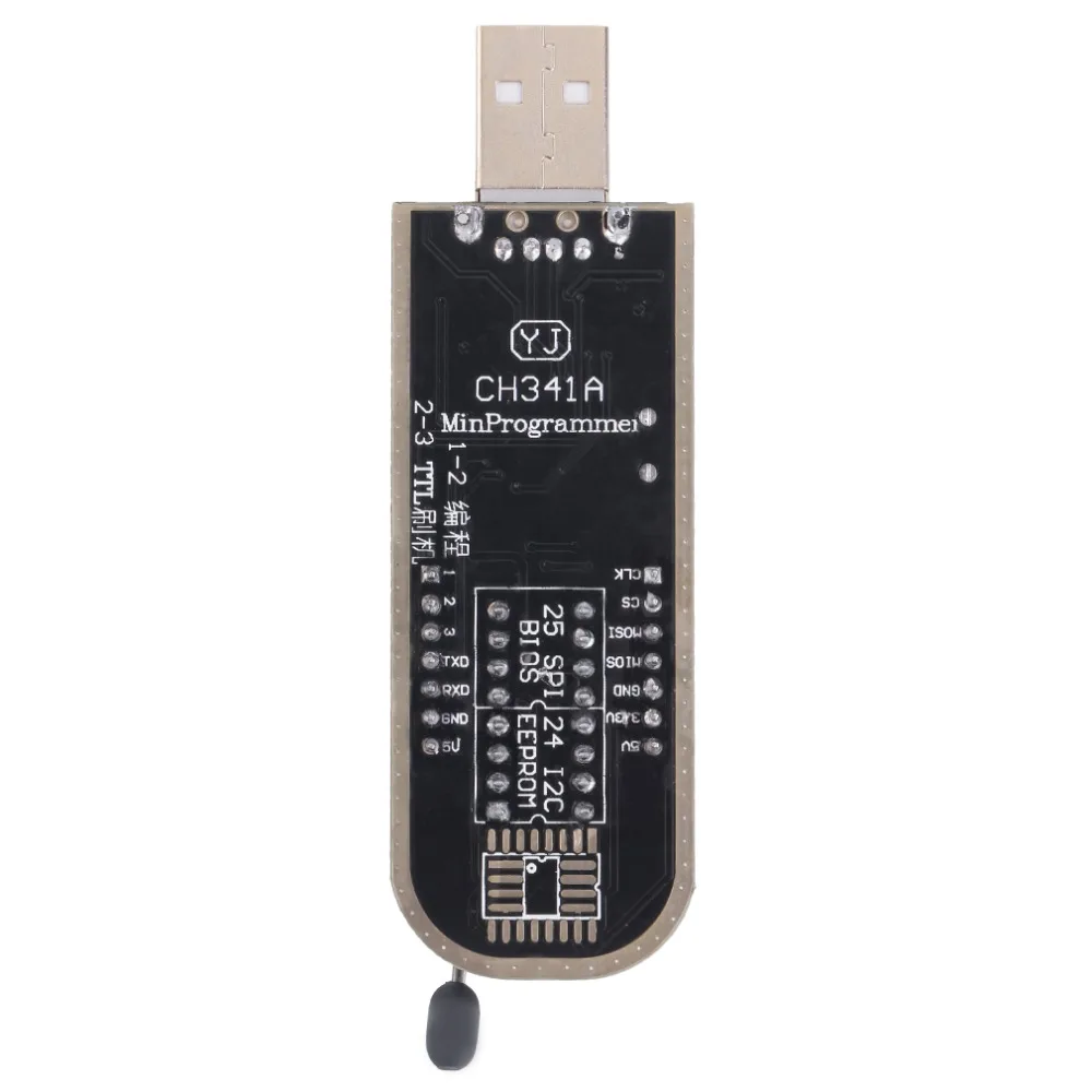 25 SPI серия 24 EEPROM CH341A BIOS писатель маршрутизации ЖК-дисплей флэш-память USB