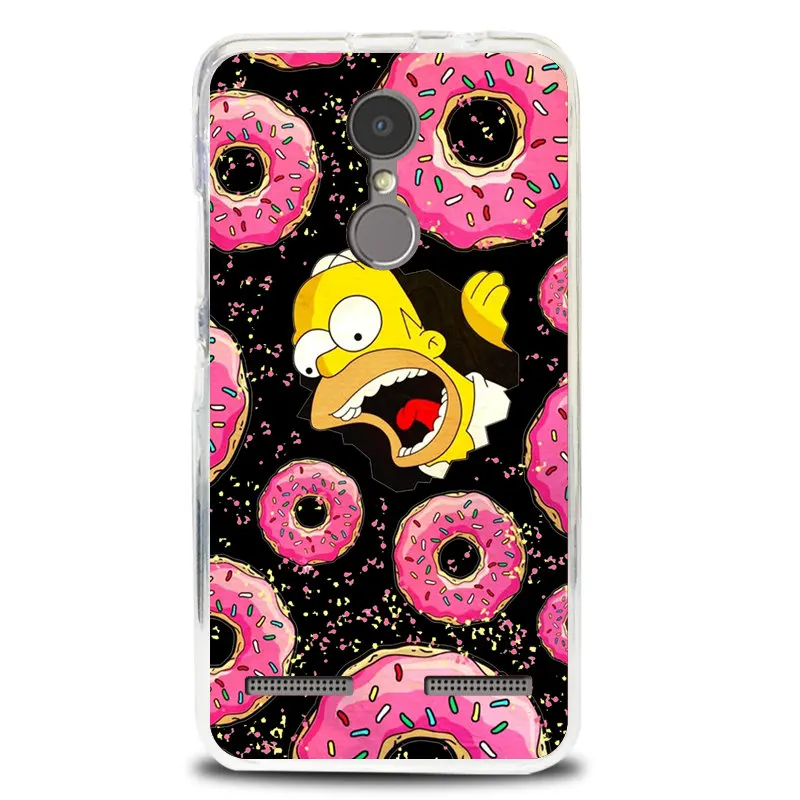 Модный Цветной чехол с цветами для телефона мягкий силиконовый из ТПУ Для Lenovo K6