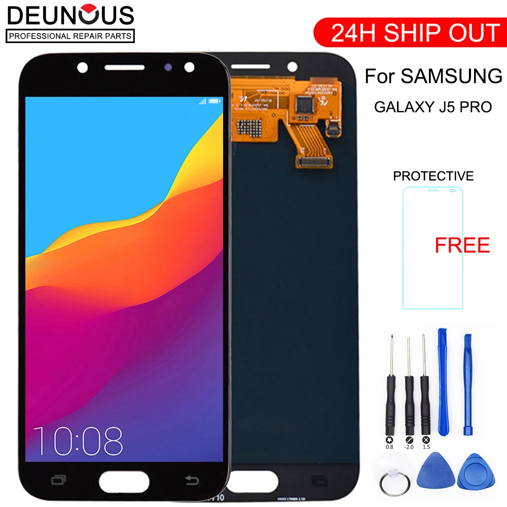 Сменный ЖК экран для Samsung Galaxy J5 2017 Pro J530F/DS J530Y/DS дигитайзер сенсорного экрана (2017)